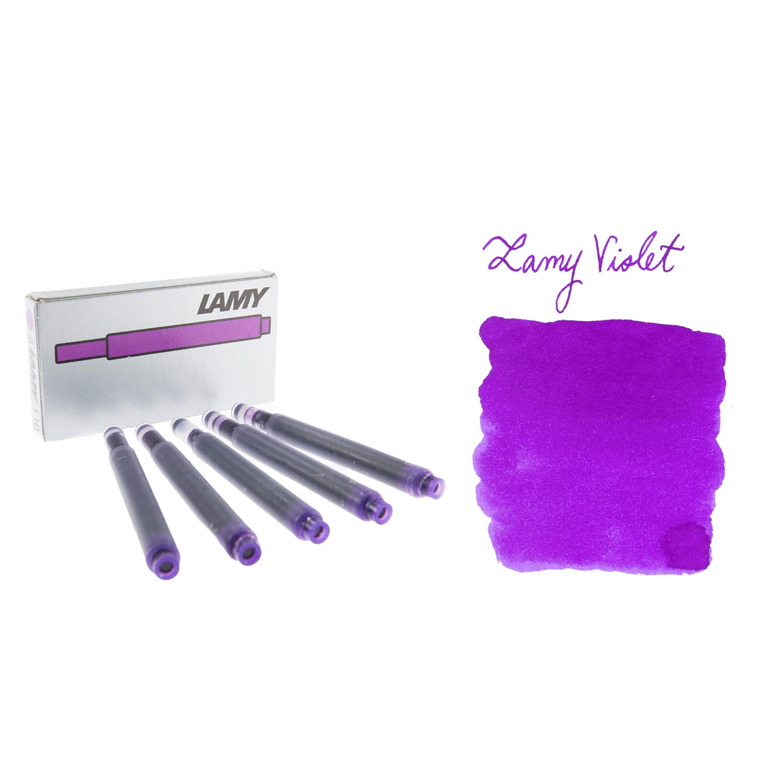 Lamy Tintenpatronen, Violett, 5 Stück – Für Die Meisten Lamy Füllfederhalter