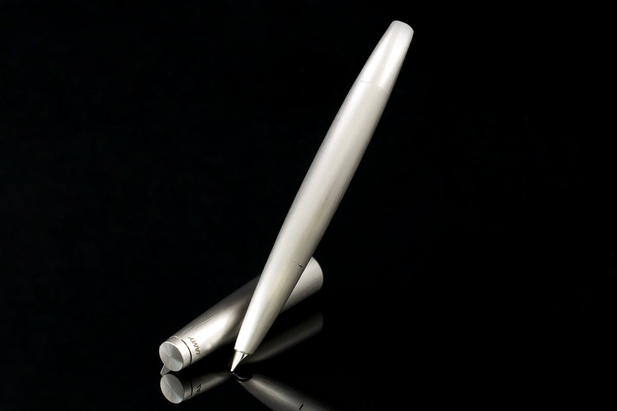 LAMY 2000 Fountain Pen - Stainless Steel - The Goulet Pen Company