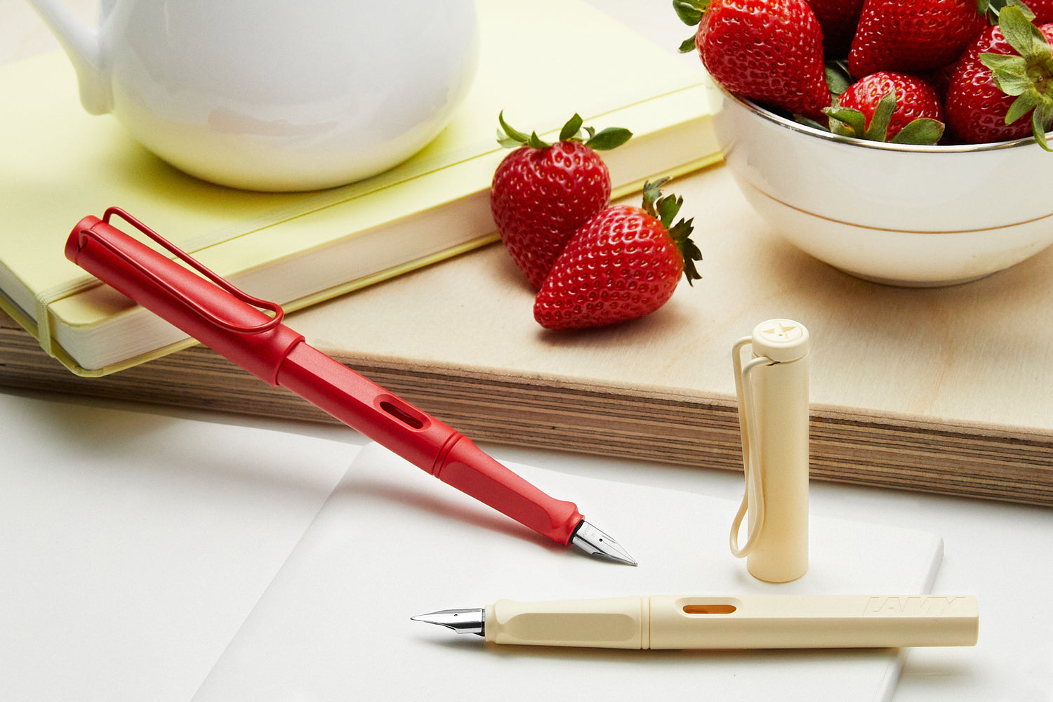 LAMY safari fountain pen - cream (special edition) - The Goulet Pen Company