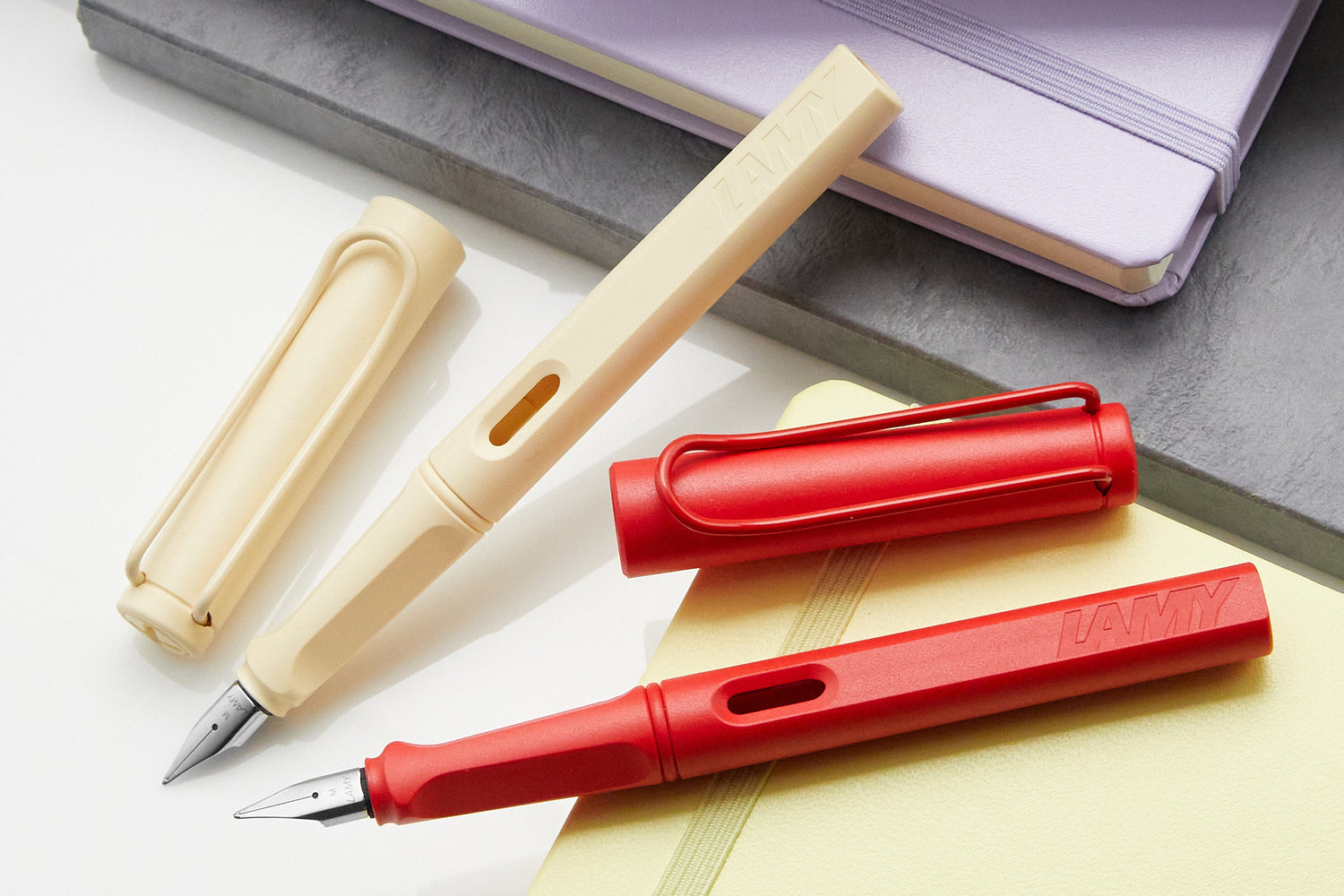 LAMY safari fountain pen - cream (special edition) - The Goulet Pen Company