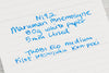 Maruman Mnemosyne N192 B7 Notepad - Lined
