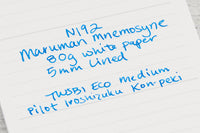 Maruman Mnemosyne N192 B7 Notepad - Lined