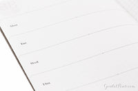 Traveler's Notebook Regular Refill 019 - Weekly Planner + Grid