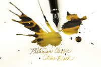 Platinum Classic Citrus Black - Ink Sample