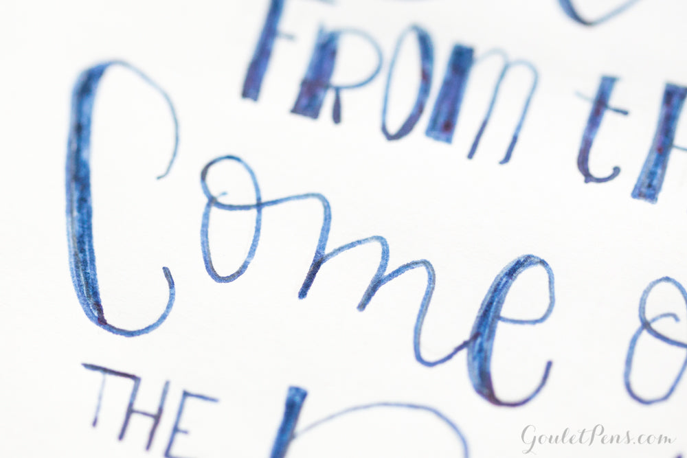 Inchiostro PLATINUM Per Penna Stilografica - Bottiglia 60 Ml, Colore Blu Nero, Made In Japan - Foto 12