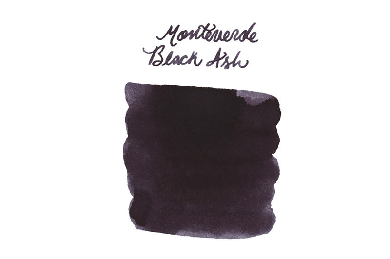 Monteverde Black Ash - Ink Sample