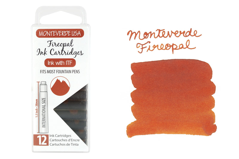 Monteverde Fireopal - Ink Cartridges