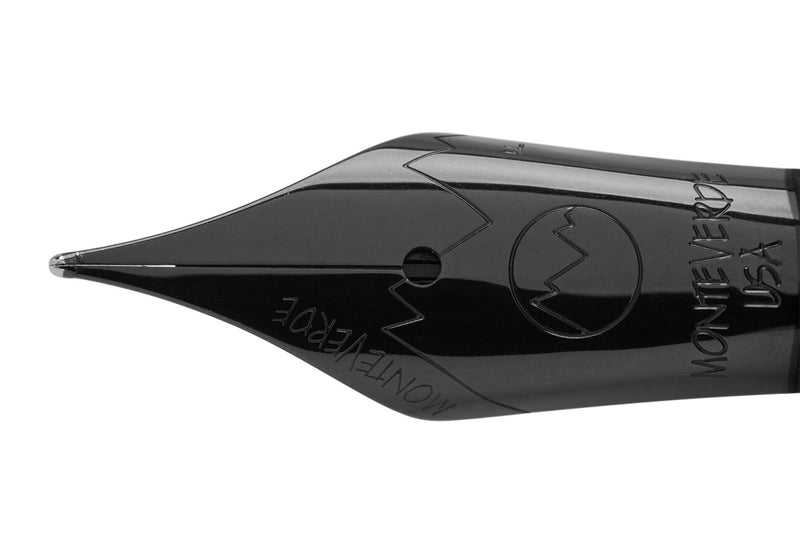 Monteverde Ritma Fountain Pen - Matte Carbon Fiber