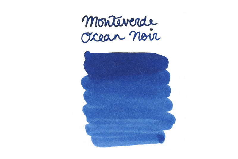 Monteverde Ocean Noir - Ink Sample