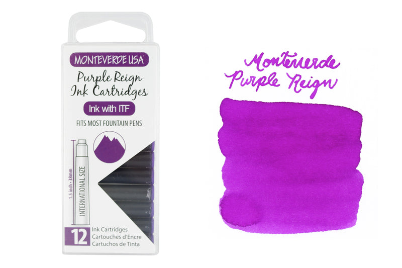 Monteverde Purple Reign - Ink Cartridges