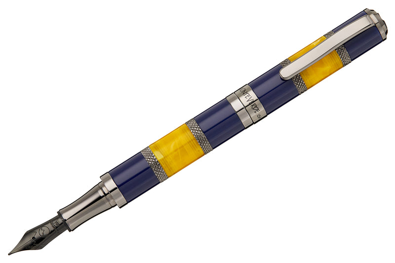 Monteverde Regatta Sport Fountain Pen - Blue/Yellow