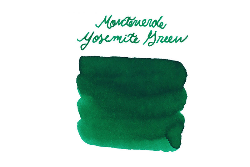 Monteverde Yosemite Green - Ink Sample