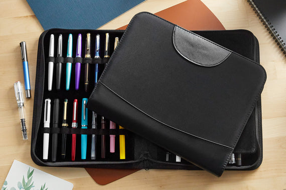 Monteverde 36 Slot Pen Case - Black