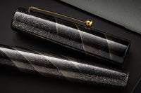 Namiki Aya Maki-e Fountain Pen - Hayate Black