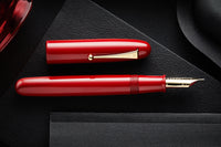 Namiki Emperor Urushi Fountain Pen - Vermillion