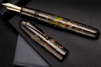 Namiki Emperor Maki-e Fountain Pen - Rakucho Birds and Weeping Cherry Blossom