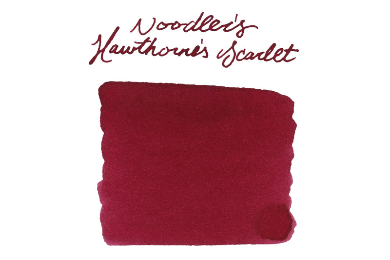 Noodler's Hawthorne's Scarlet - Ink Sample