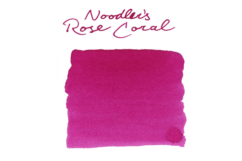 Noodler's Rose Coral - Ink Sample