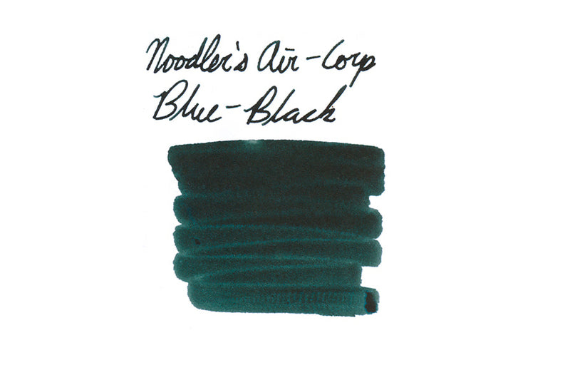 Noodler's Air-Corp Blue-Black - Ink Sample