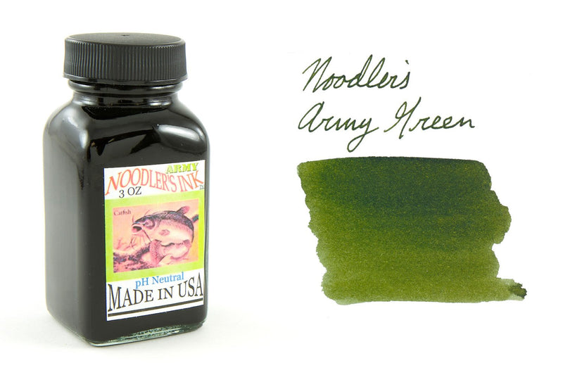 Noodler's Army Green - 3oz Bottled Ink