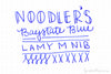 Noodler's Baystate Blue - 4.5oz Bottled Ink with Free Charlie Pen