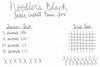 Noodler's Black - Ink Sample