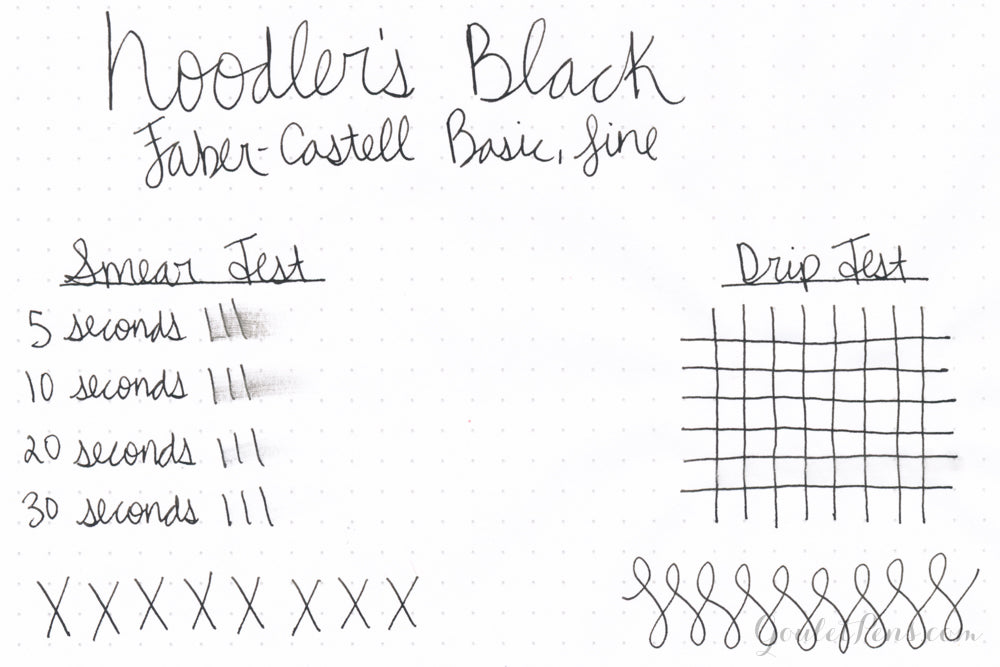 Noodler's Black - 3oz Bottled Fountain Pen Ink - The Goulet Pen Company