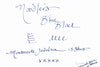 Noodler's Blue Black - Ink Sample