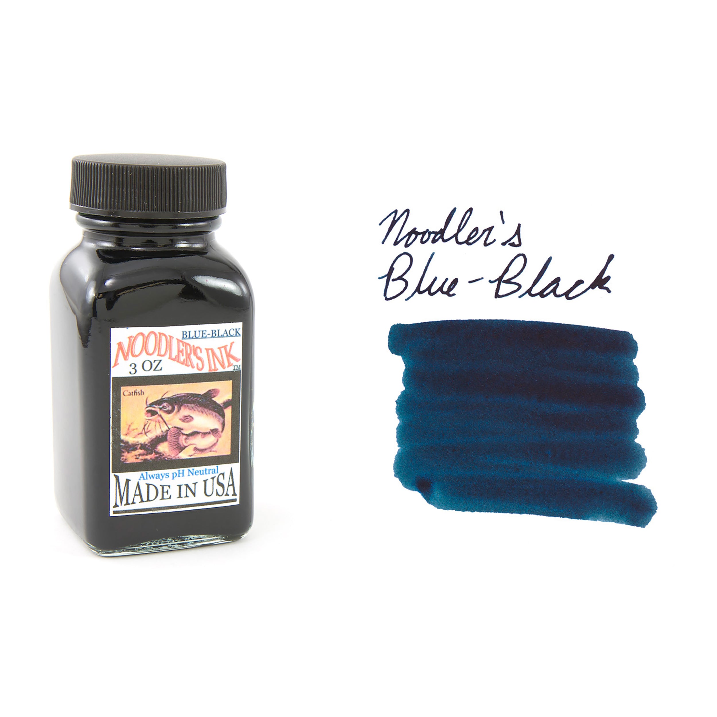 Noodler's Blue Black 3oz Bottled Fountain Pen Ink The Goulet