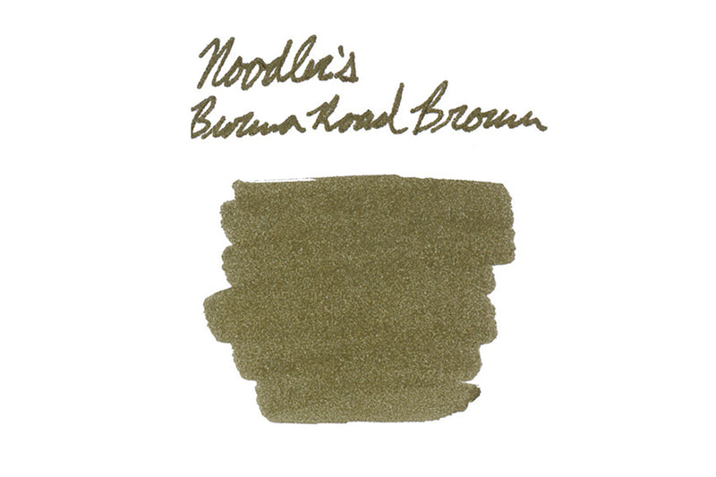 Noodler's Burma Road Brown - Ink Sample