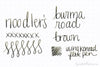 Noodler's Burma Road Brown - Ink Sample
