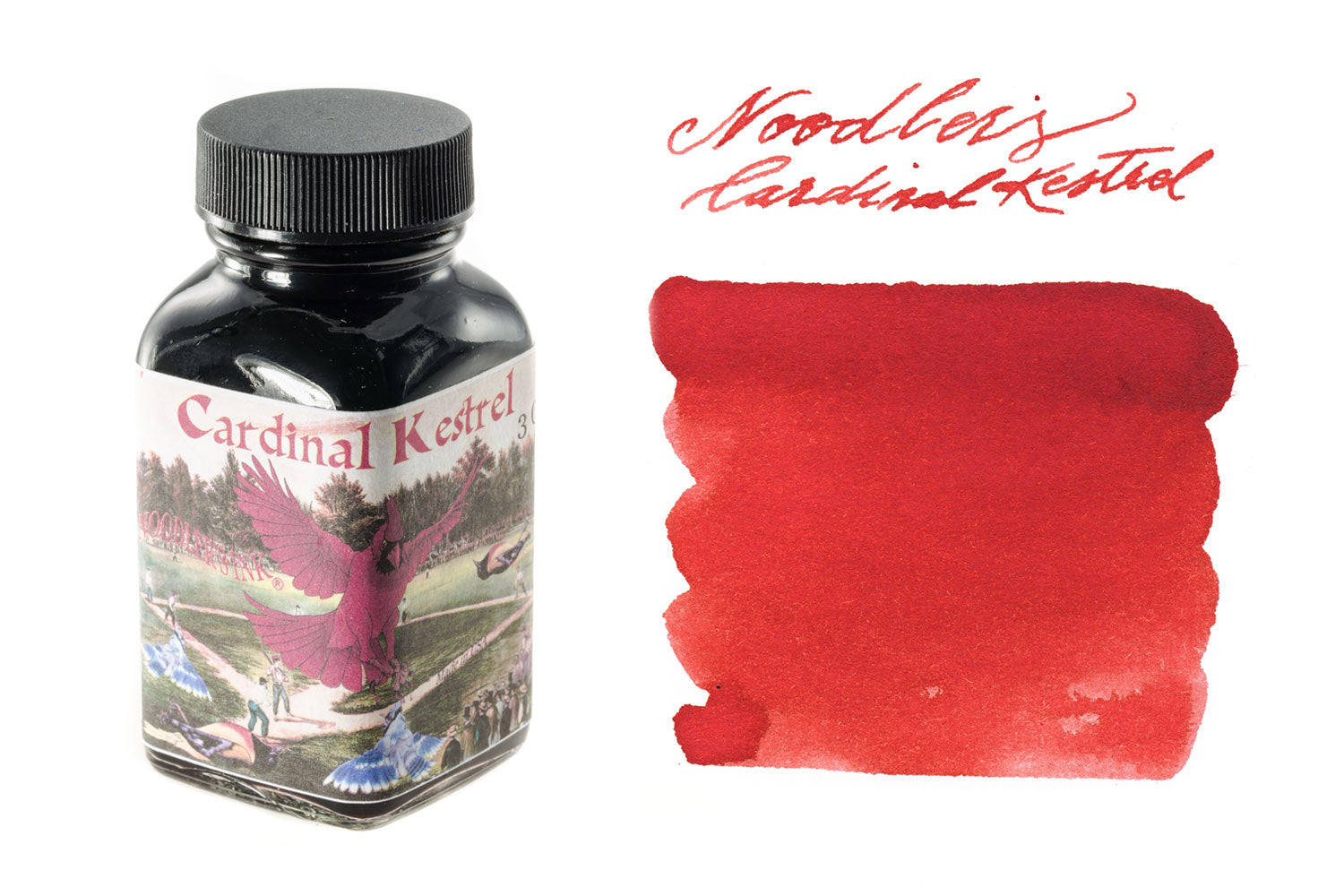 Noodler's Cardinal Kestrel - 3oz Bottled Fountain Pen Ink - The Goulet Pen  Company