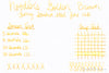 Noodler's Golden Brown - Ink Sample