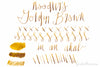 Noodler's Golden Brown - Ink Sample