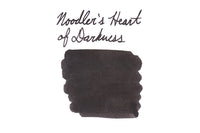 Noodler's Heart of Darkness - Ink Sample