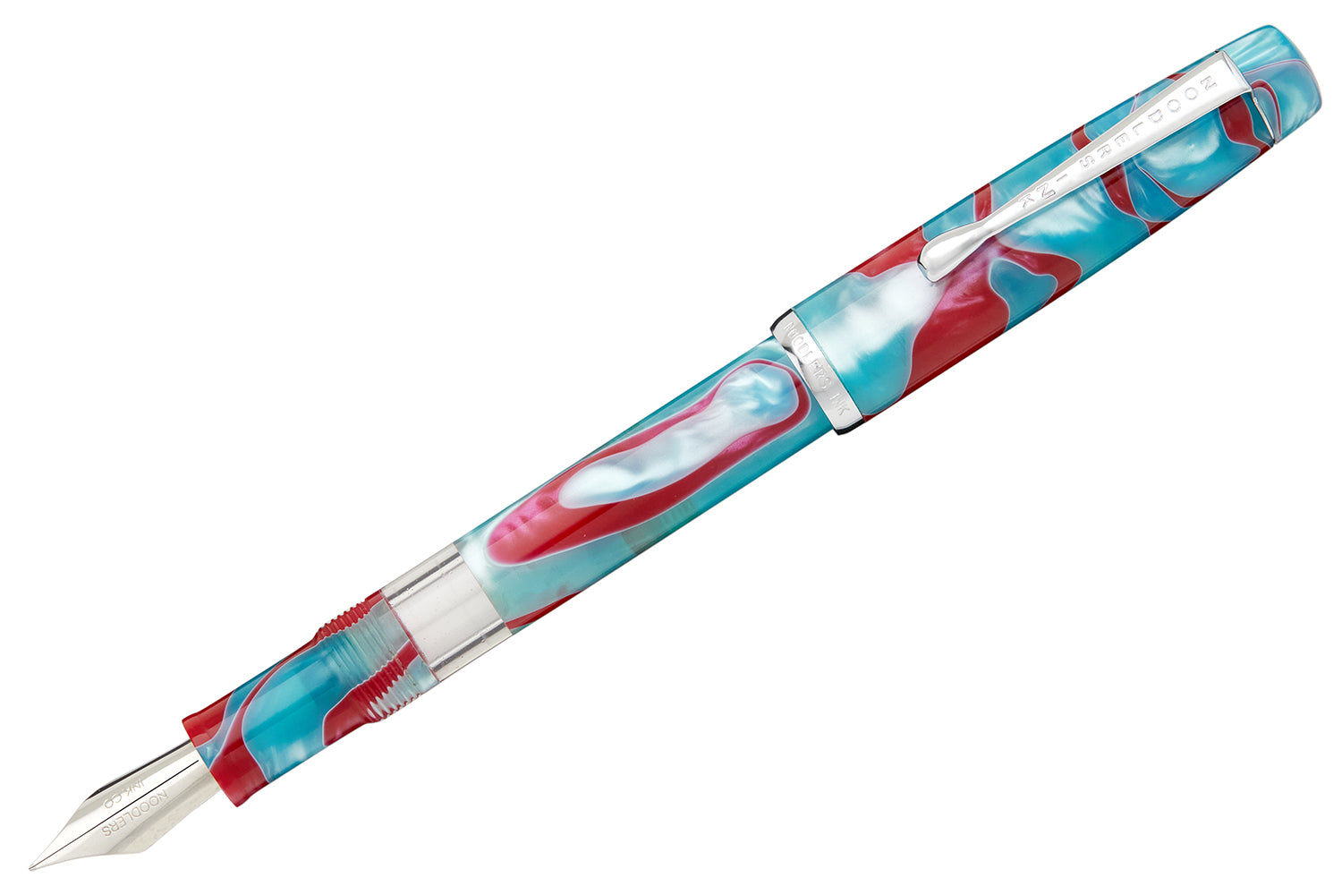 Noodler's Konrad Acrylic Flex Fountain Pen - Coral Sea - The Goulet Pen  Company