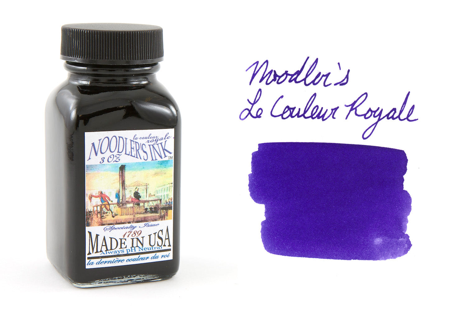 Noodler's La Couleur Royale - 3oz Bottled Fountain Pen Ink - The