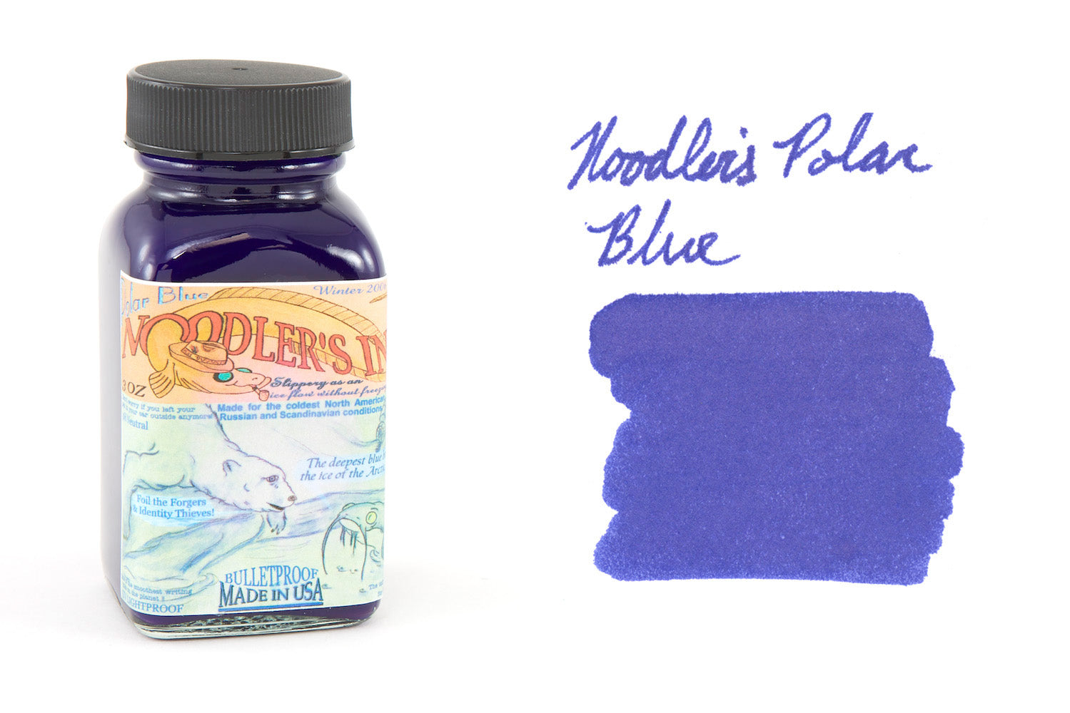 Noodler's Baystate Blue Ink (3 oz Bottle) – Lemur Ink