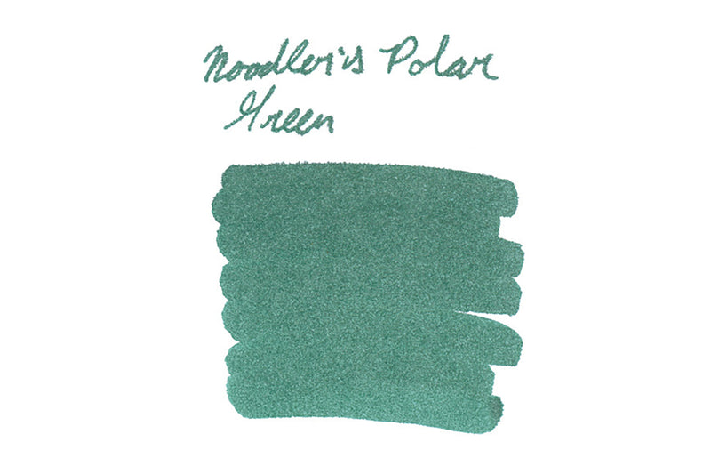 Noodler's Polar Green - Ink Sample