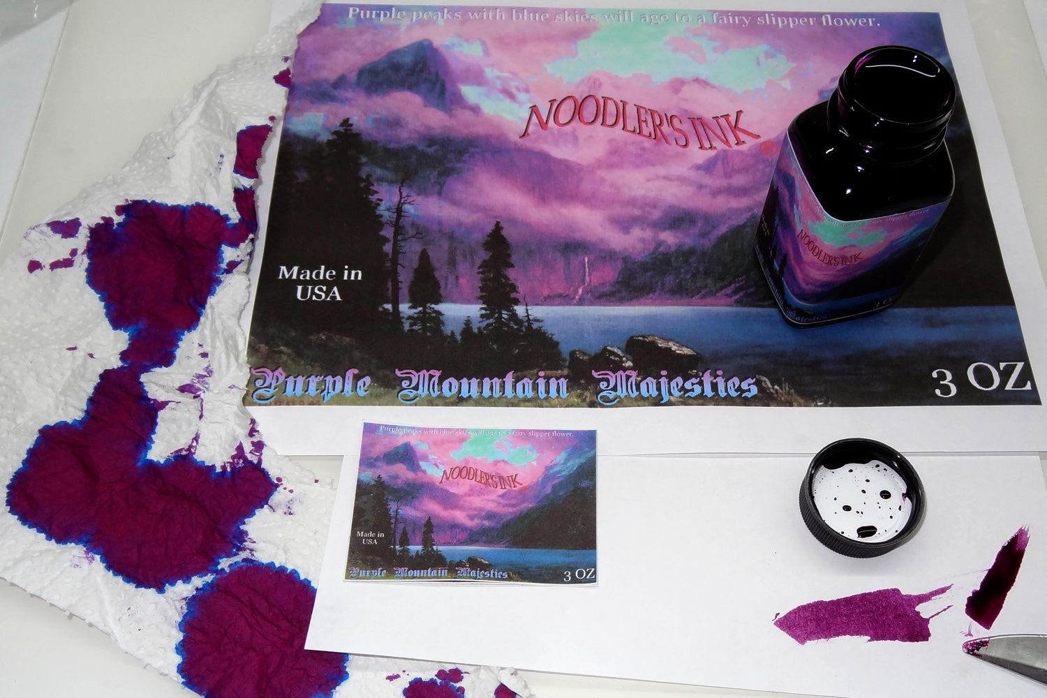 Noodler's Purple Mountain Majesties