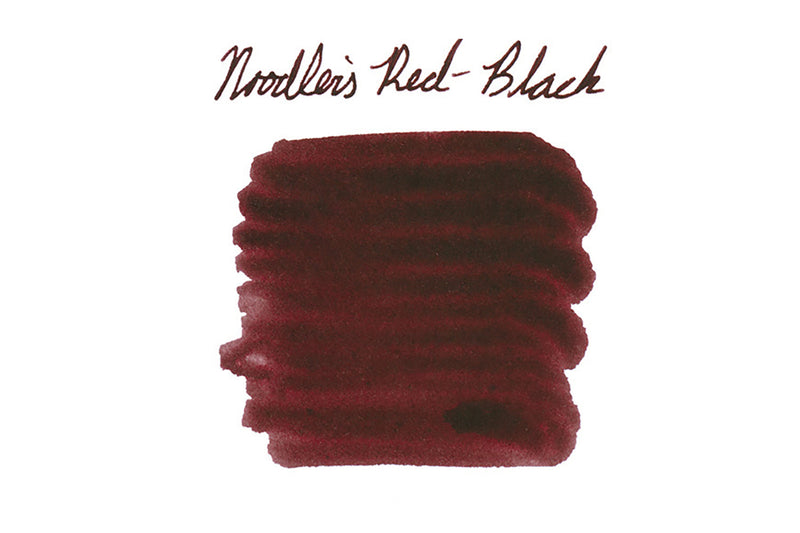 Noodler's Red Black - Ink Sample