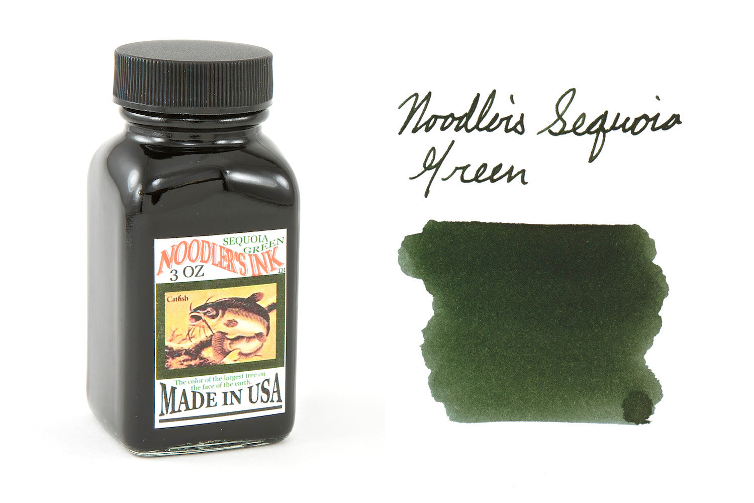 Noodler's Sequoia Green - 3oz Bottled Fountain Pen Ink - The
