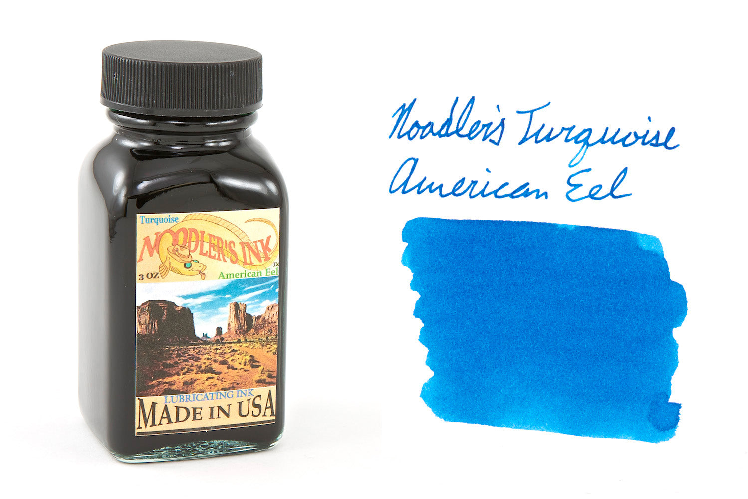 Noodler's Turquoise Eel - 3oz Bottled Fountain Pen Ink - The Goulet Pen ...