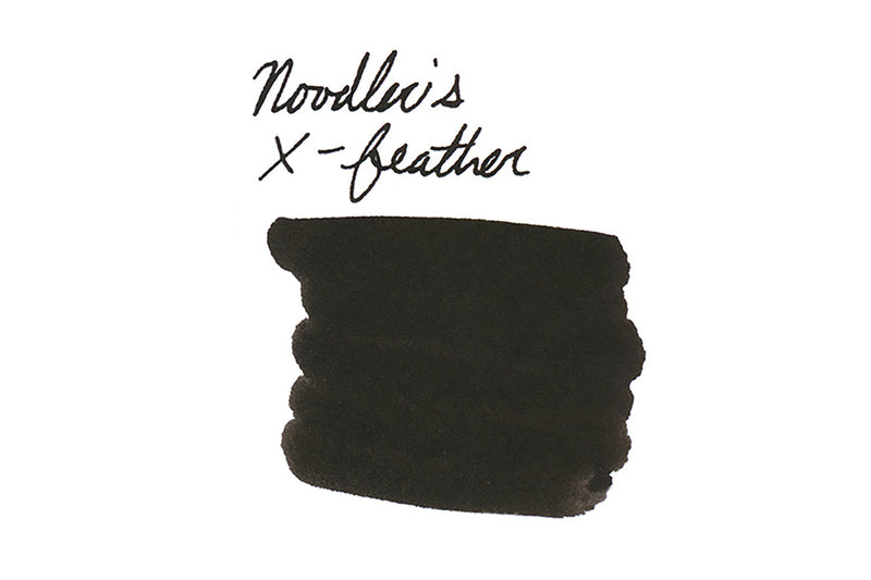 Noodler's X-Feather Black - Ink Sample