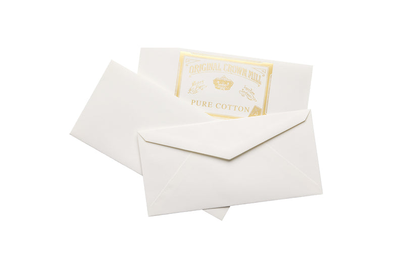 Original Crown Mill Pure Cotton Large Envelopes