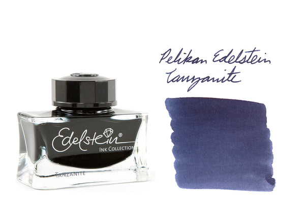 筆記具 Pelikan Edelstein Ink Ruby Tanzanite Pelikan Edelstein Bottled Ink and Cartridges in Tanzanite
