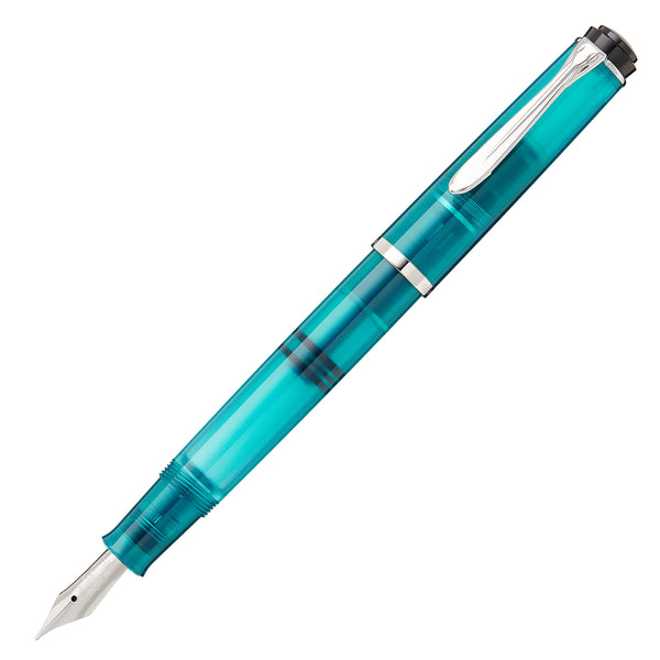 Pelikan Classic M205 Aquamarine F 万年筆 Pelikan-M205-Apatite-OW-