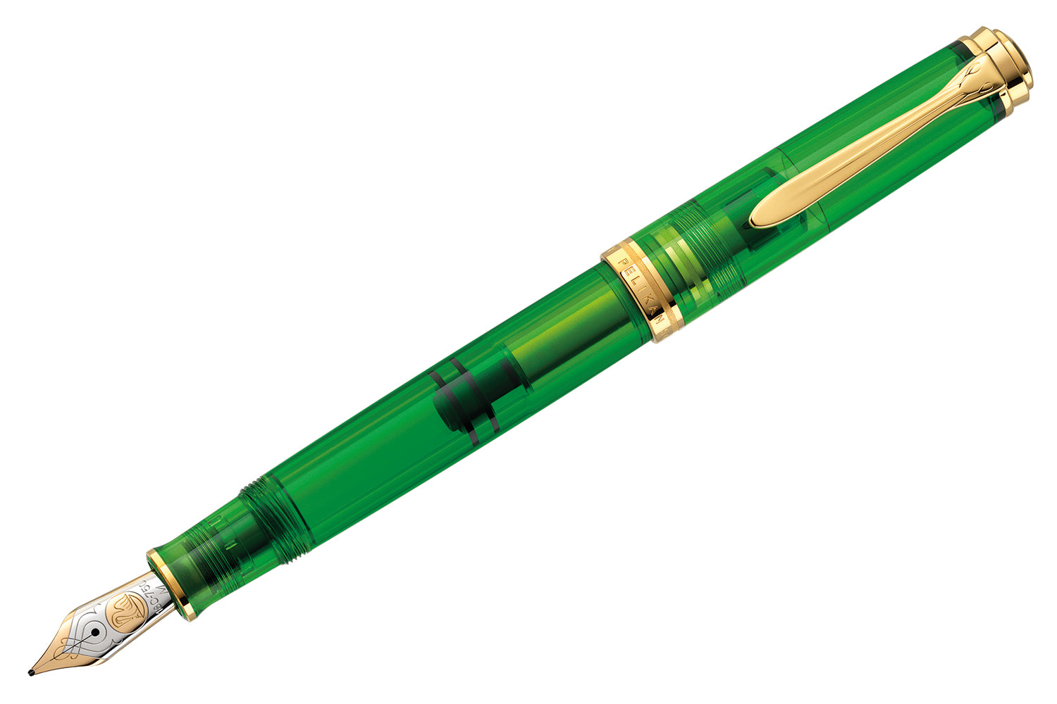 Pelikan M800 Fountain Pen - Green Demonstrator (Special Edition