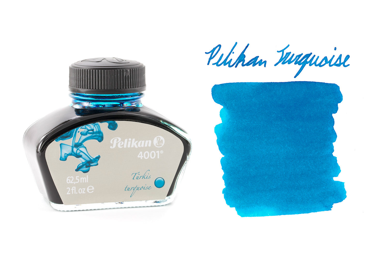 Pelikan 4001 Turquoise 62.5ml bottle – Scribe Market