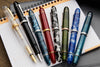 Penlux Masterpiece Grande Fountain Pen - Koi Black & White